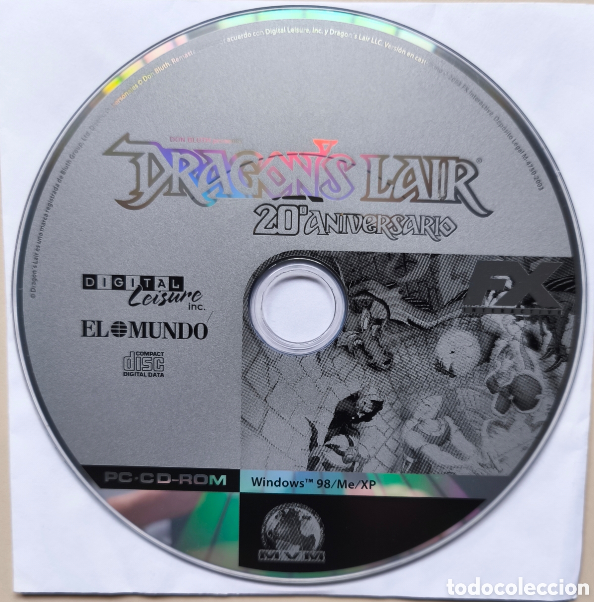 Videojuegos y Consolas: Dragons Lair edici&oacute;n 20 aniversario