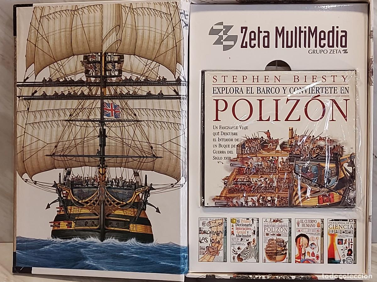 Videojuegos y consolas: POLIZ&Oacute;N / STEPHEN BIESTY / CD-ROM ORIGINAL / PRECINTADO - Foto 2