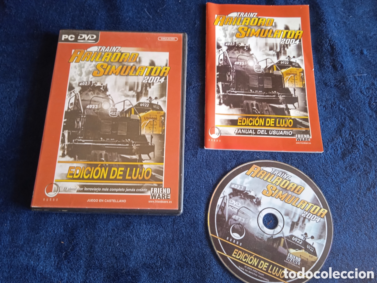 Videojuegos y consolas: JUEGO PARA PC - TRAINZ RAILROAD SIMULATOR 2004 -EDICION DE LUJO - Foto 1