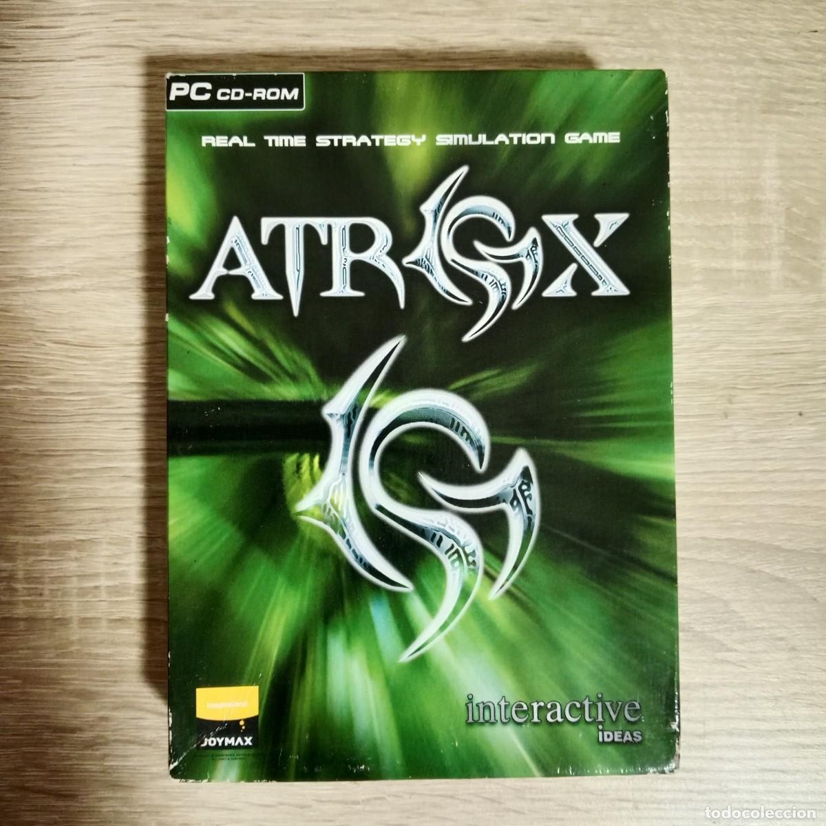 Videojuegos y Consolas: ATROX - REAL TIME STRATEGY SIMULATOR GAME - PC CD ROM - CAJA CART&Oacute;N - INTERACTIVE IDEAS - A&Ntilde;O 2000.