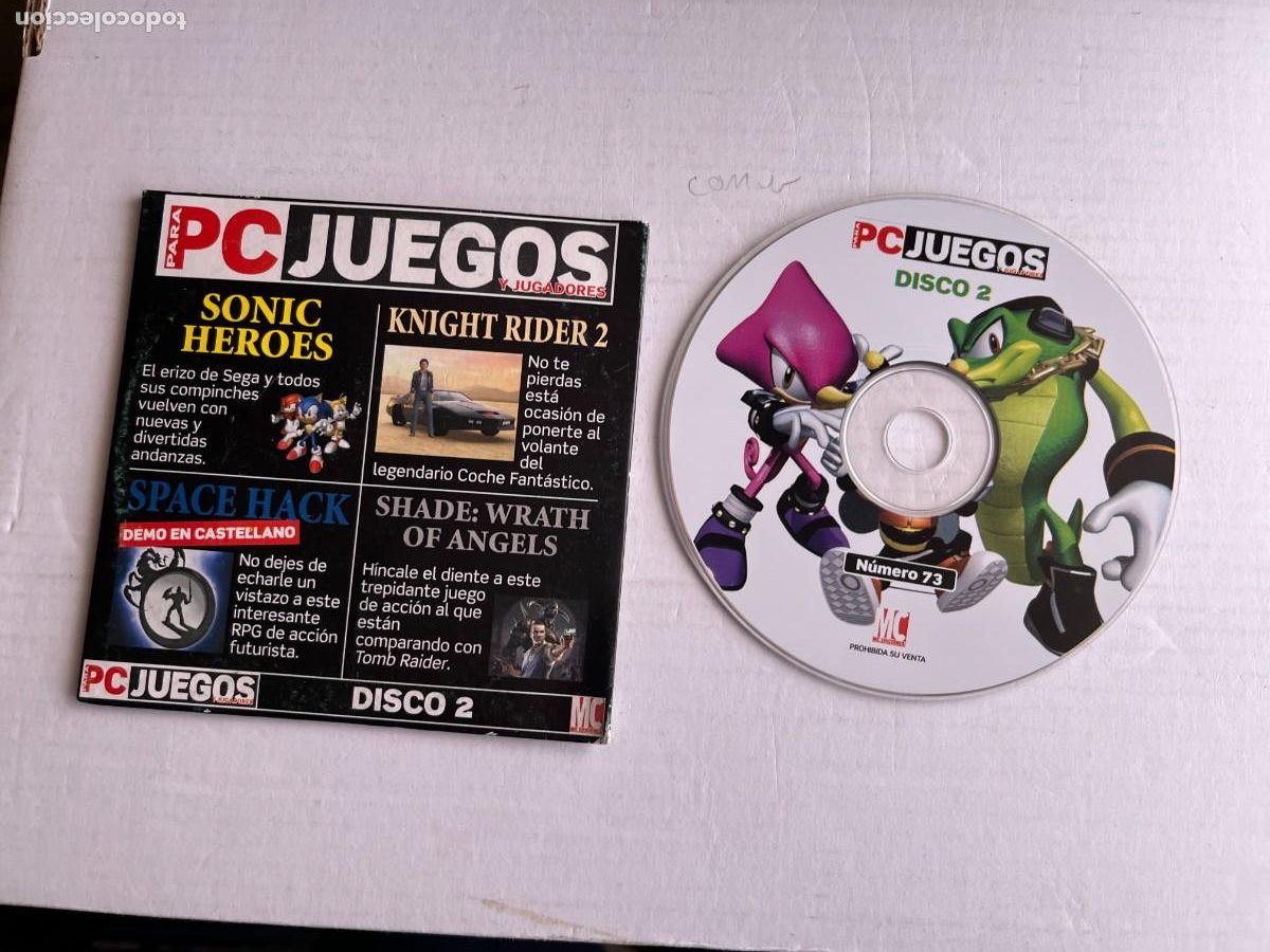 Videojuegos y Consolas: PC JUEGOS Y JUGADORES disco 2 sonic heroes - DEMO PC KREATEN