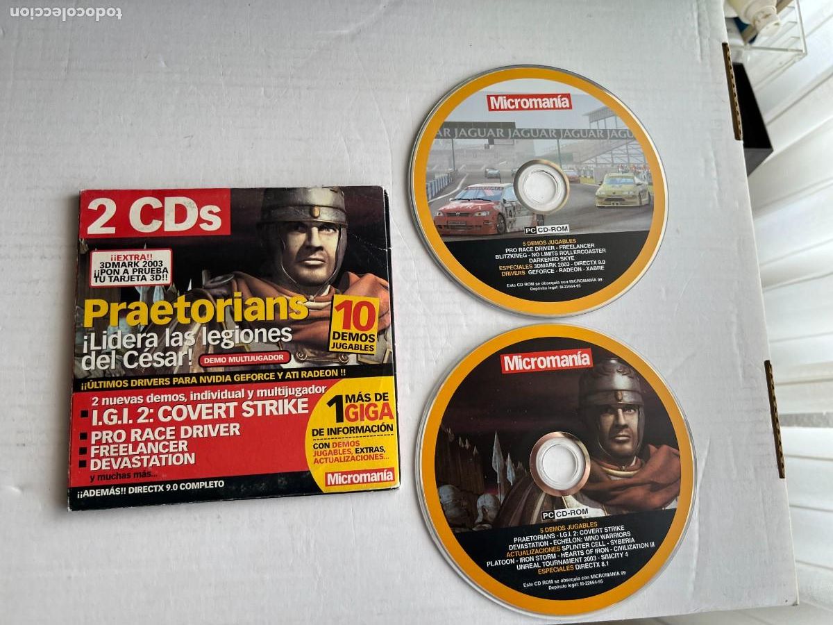 Videojuegos y Consolas: micromania 99 2 cds - DEMO PC KREATEN