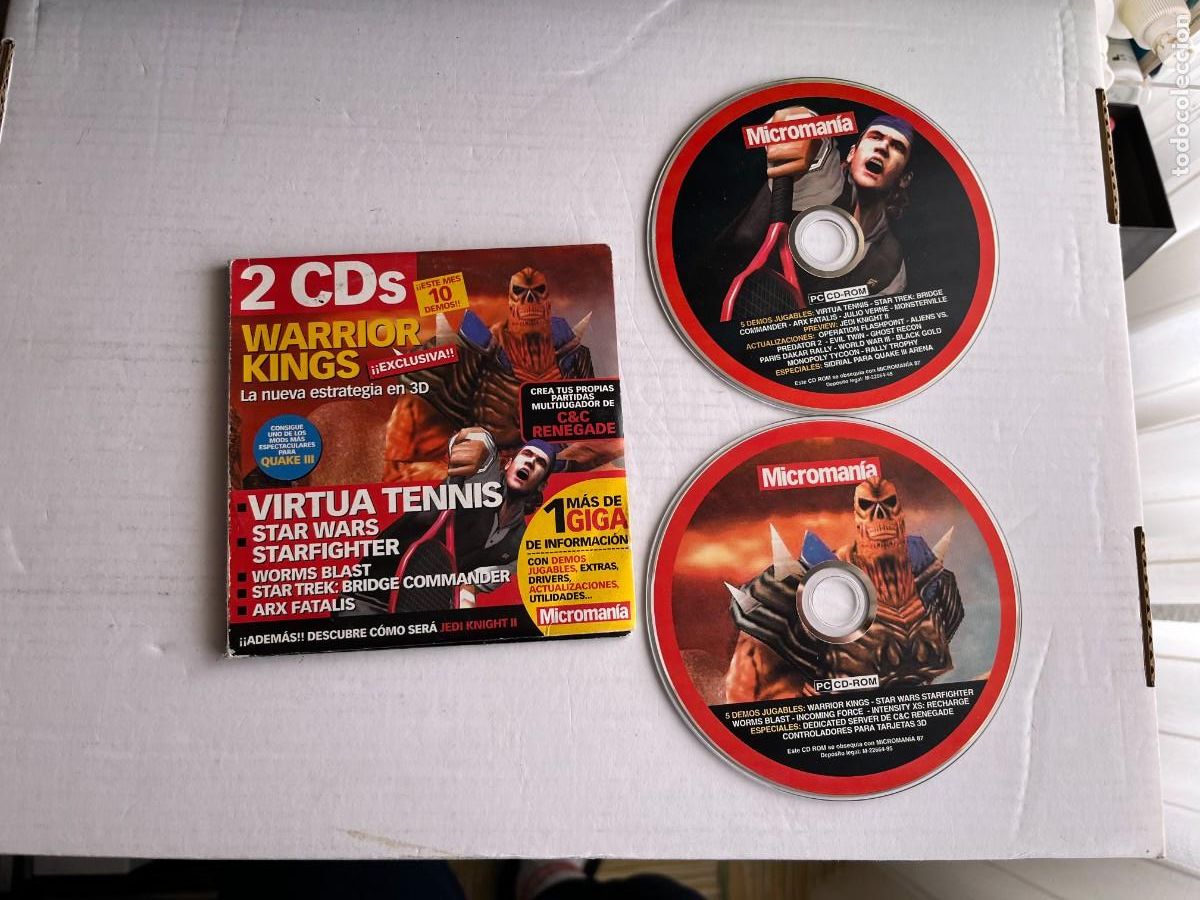 Videojuegos y Consolas: micromania 87 2 cds - DEMO PC KREATEN