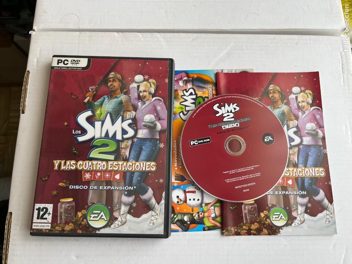 Videojuegos y Consolas: LOS SIMS 2 Y LAS CUATRO ESTACIONES DISCO DE EXPANSION - PC DVD ROM KREATEN