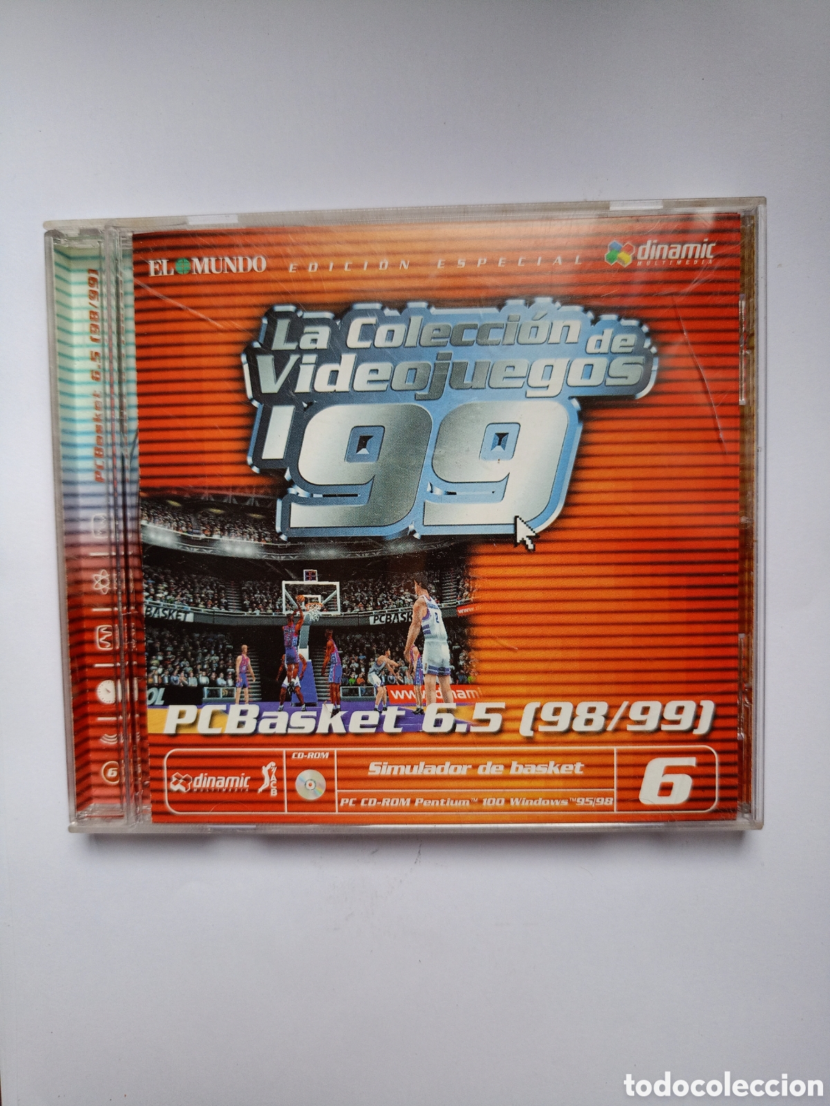 Videogiochi e Consoli: LA COLECCION DE VIDEOJUEGOS '99 - PC CD ROM - PC BASKET 6.5 (98/99) BASKET