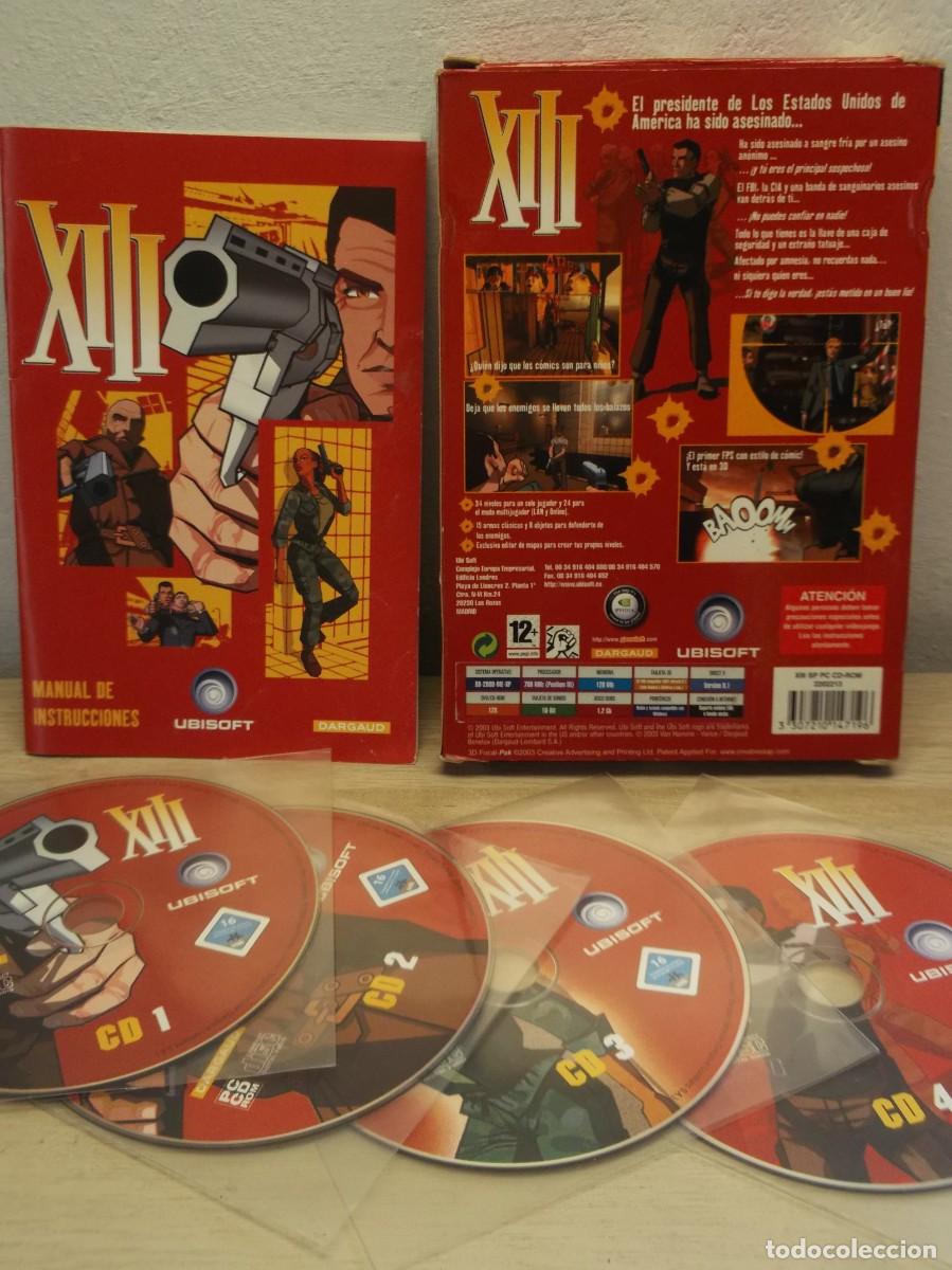 Videojuegos y Consolas: XIII JUEGO PC EN CAJA CARTON