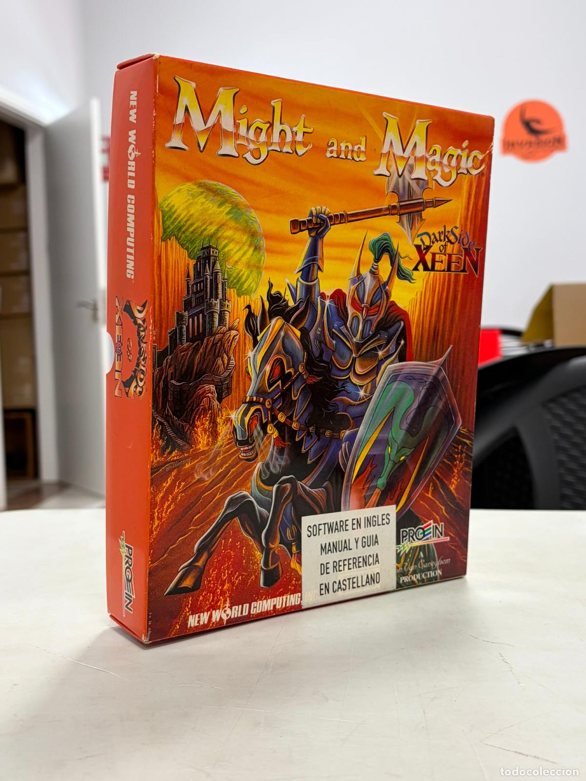 Videojuegos y Consolas: Might and magic Darkside of xeen - PC Caja grande