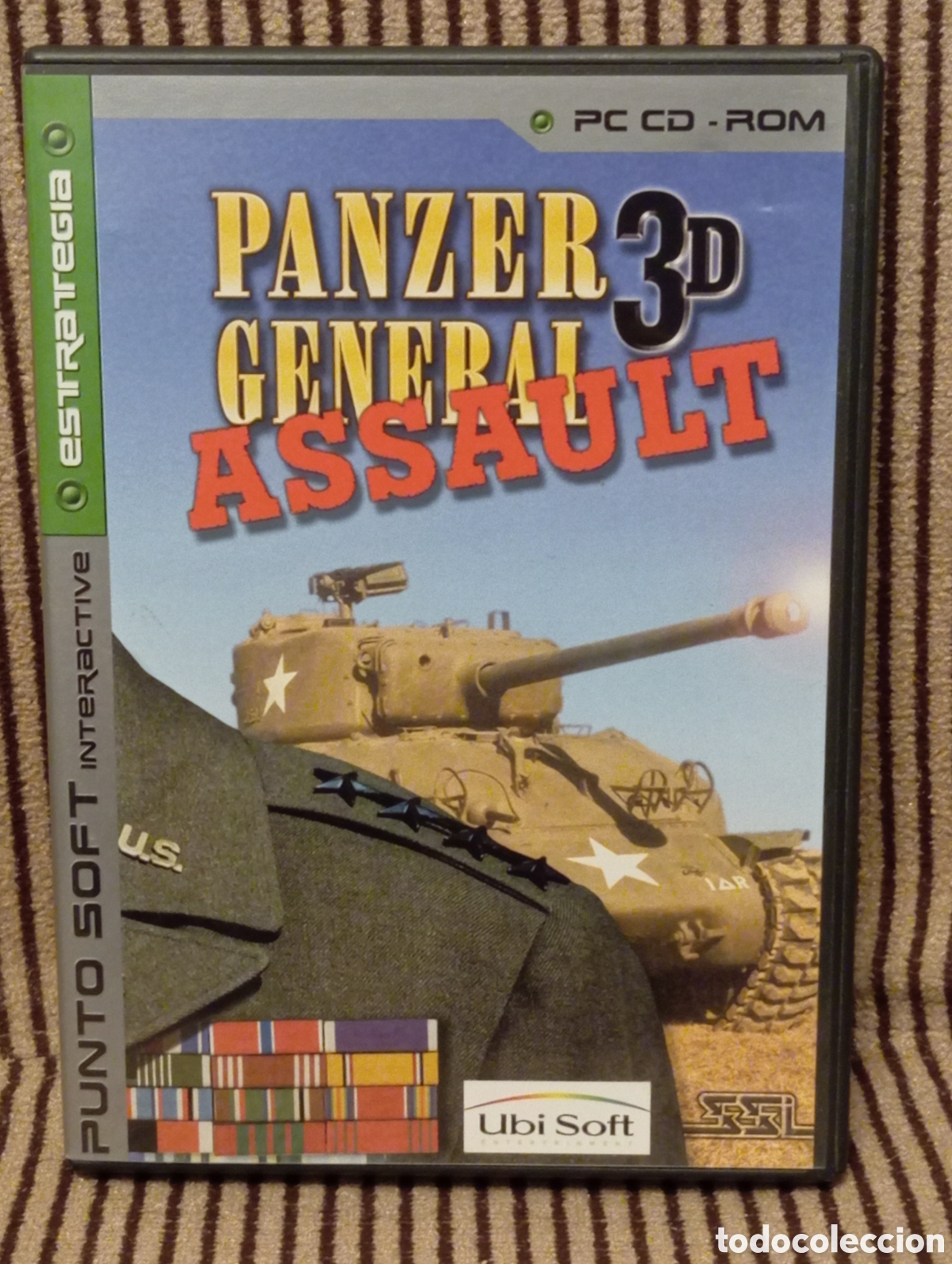 Videojuegos y Consolas: PANZER GENERAL 3D ASSAULT - PC CD-ROM. Edici&oacute;n Espa&ntilde;ola Punto Soft / Ubi Soft. Con Manual. Retro.