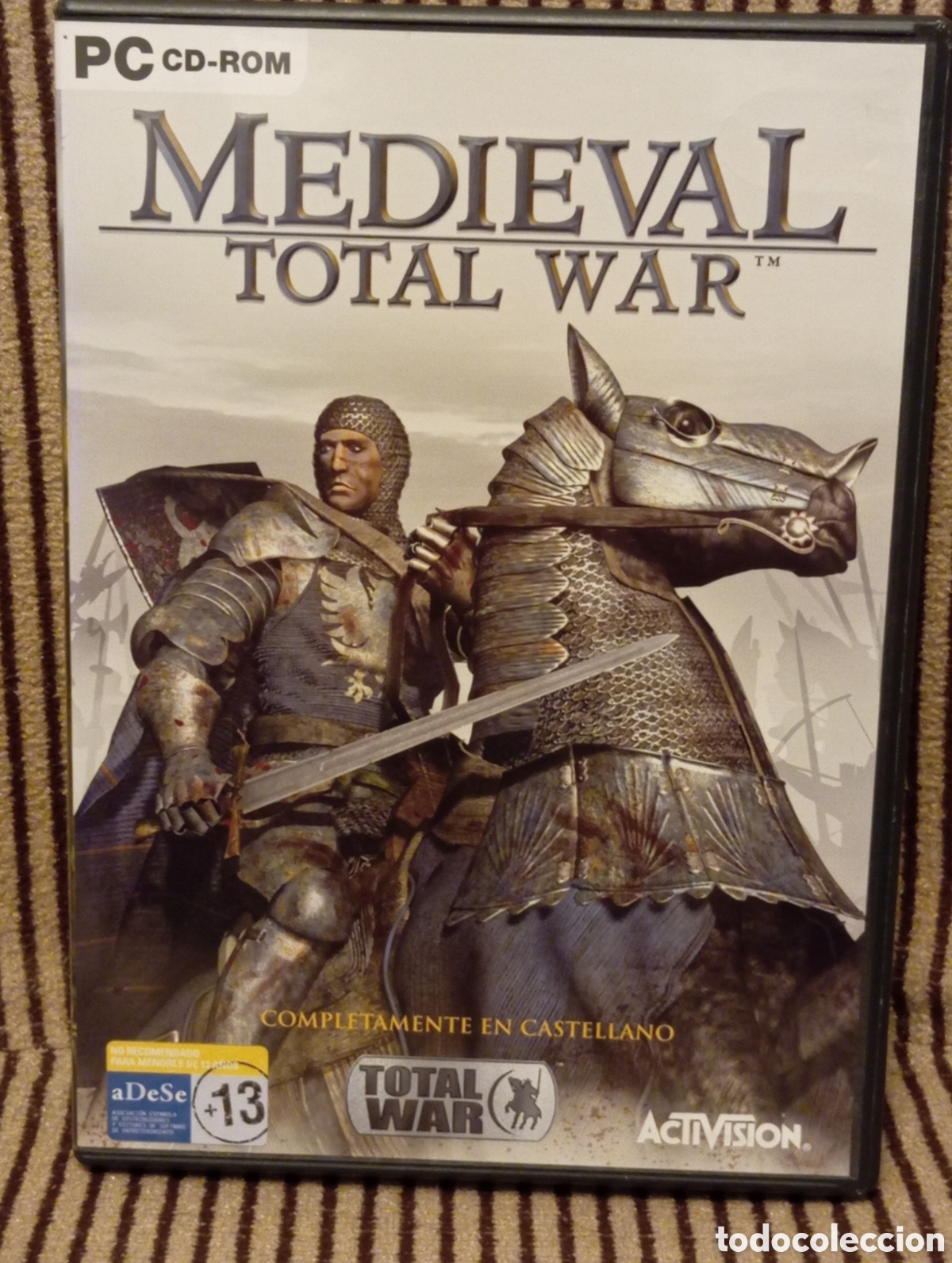 Videojuegos y Consolas: Videojuego Retro PC - Medieval: Total War (2002) Edici&oacute;n Espa&ntilde;a - Activision