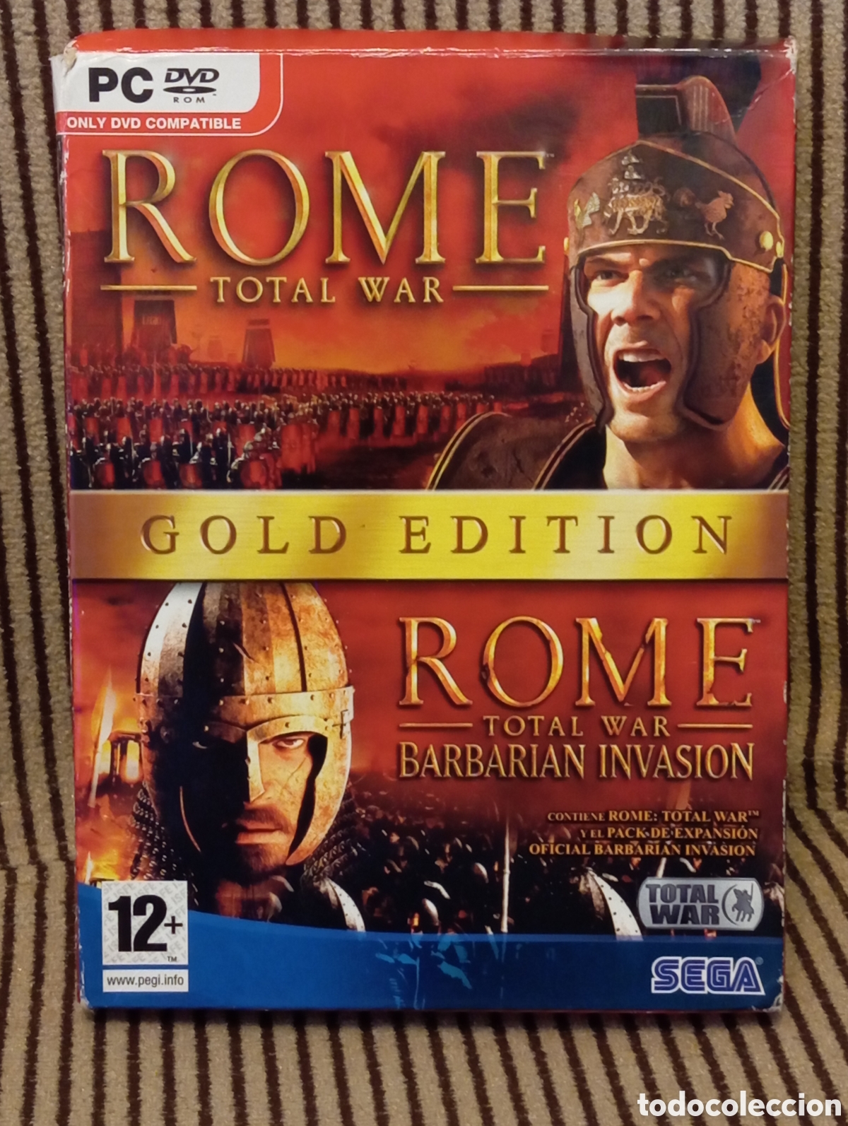 Videojuegos y Consolas: Juego PC - Rome: Total War - Gold Edition (Incluye Expansi&oacute;n Barbarian Invasion) - SEGA / DVD