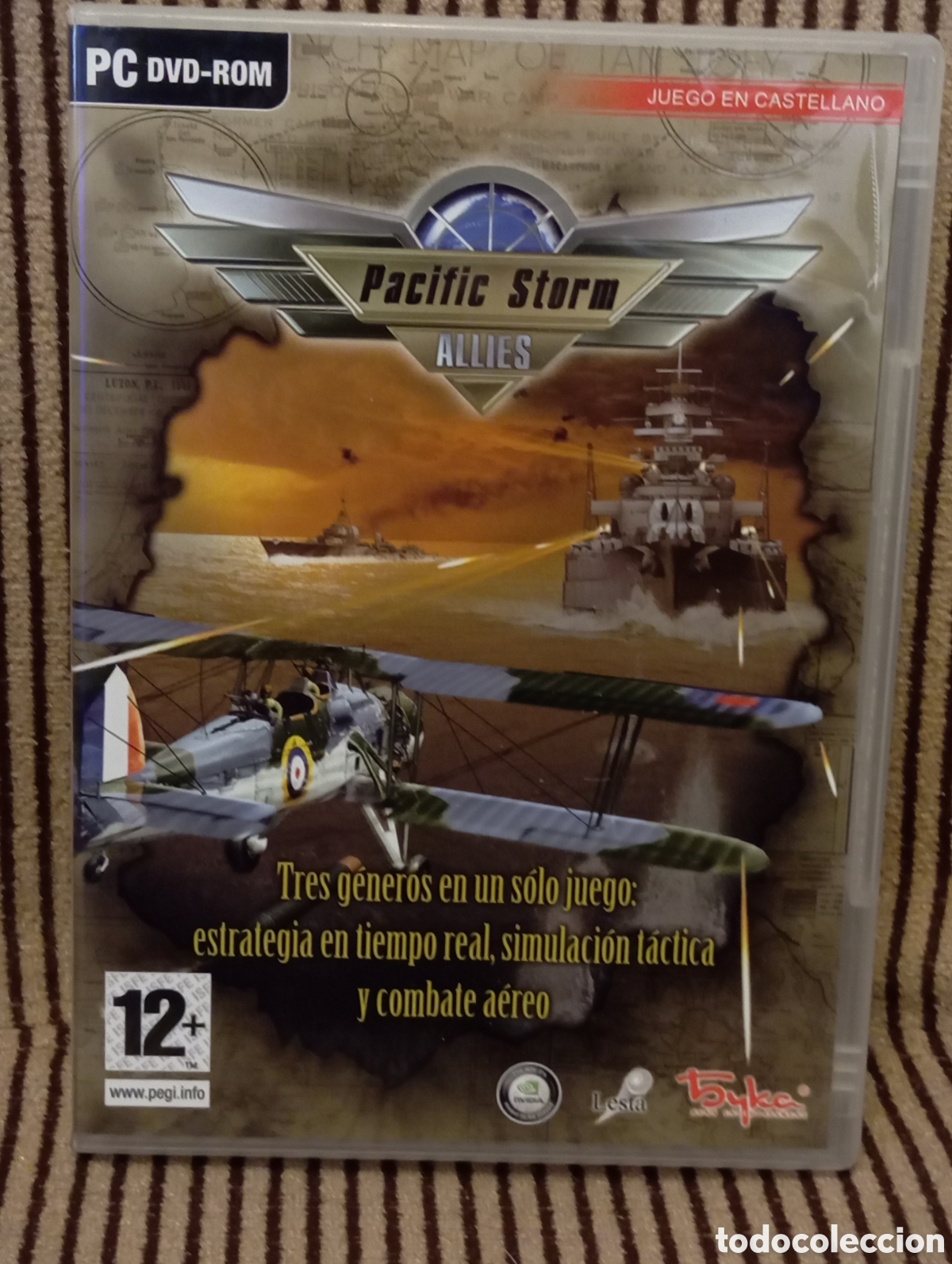 Videojuegos y Consolas: Juego PC - Pacific Storm: Allies (Espa&ntilde;ol / Castellano) Caja y DVD