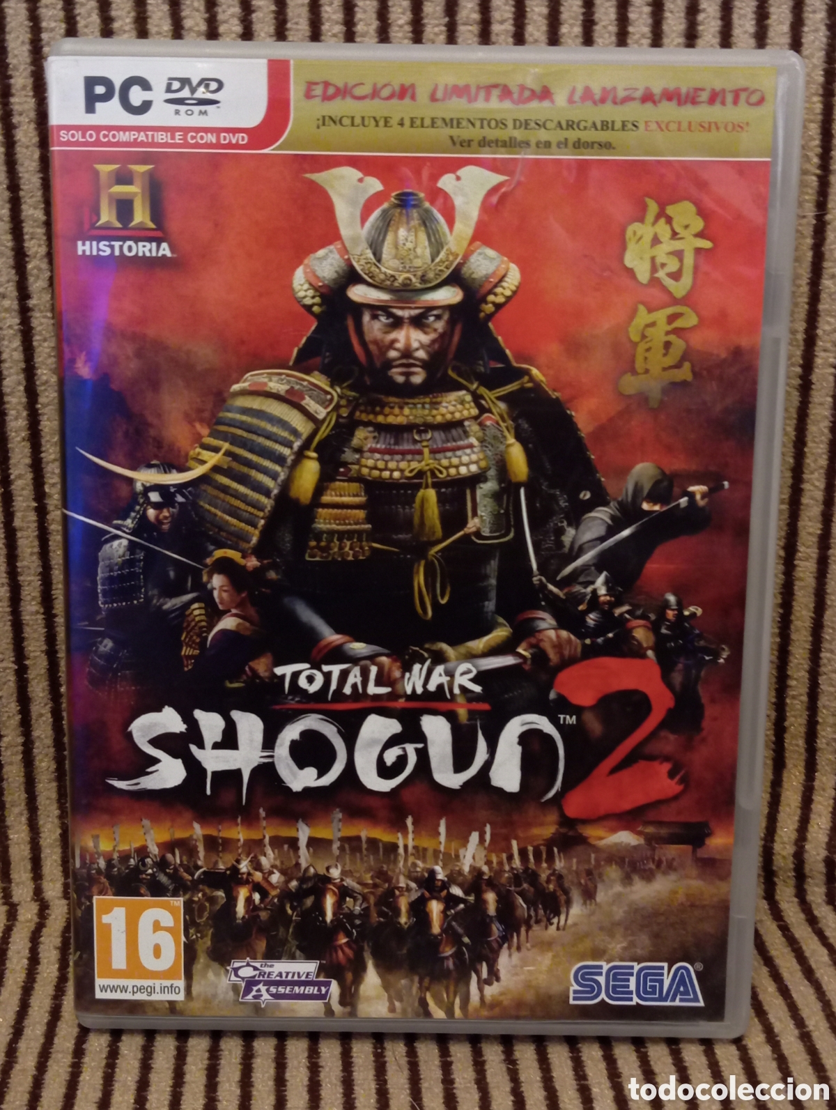 Videojuegos y Consolas: Juego PC DVD Total War: Shogun 2 - Edici&oacute;n Limitada Lanzamiento. Completo SEGA