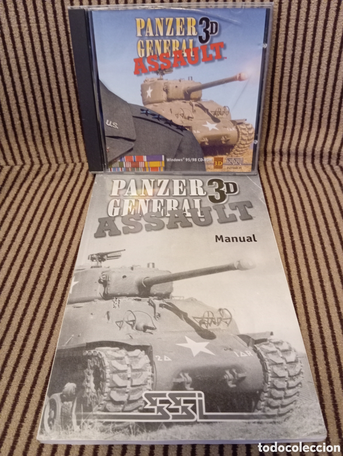Videojuegos y Consolas: Panzer General 3D Assault PC CD-ROM. Completo Con Su Manual. Estrategia Militar