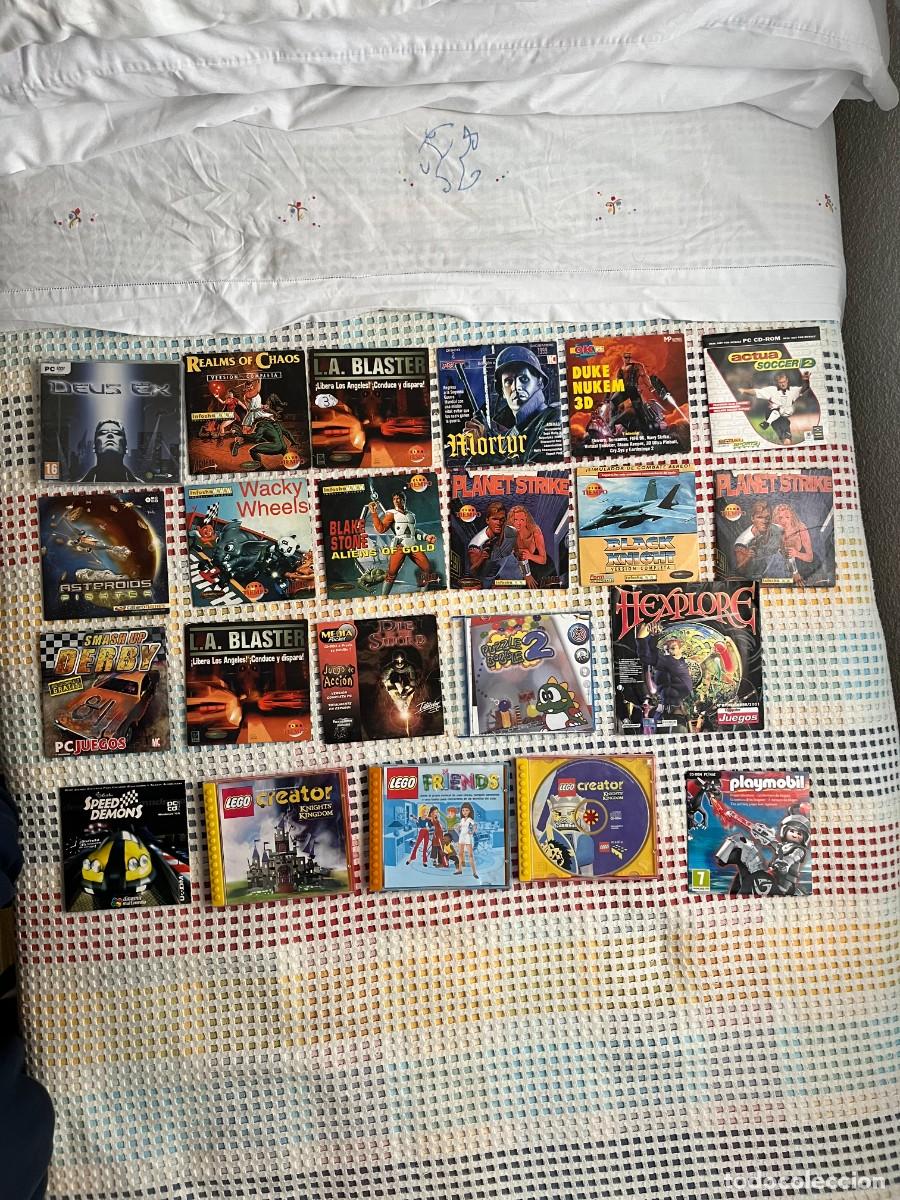 Videojuegos y Consolas: LOTE 22 JUEGOS DE PC VINTAGE CD - KREATEN