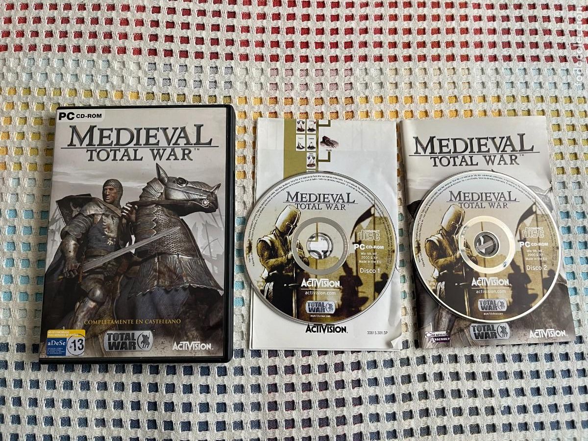 Videojuegos y Consolas: MEDIEVAL TOTAL WAR - PC CD ROM KREATEN