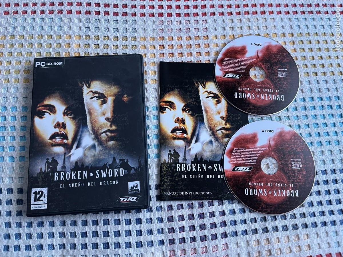 Videojuegos y Consolas: BROKEN SWORD EL SUE&Ntilde;O DEL DRAGON PC CD ROM KREATEN