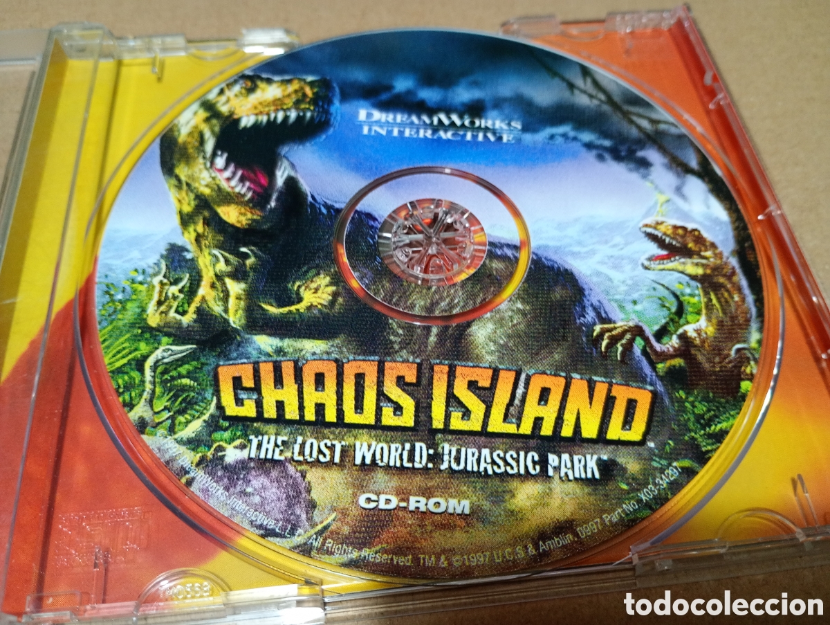 Videojuegos y Consolas: Chaos island CD ROM solo disco