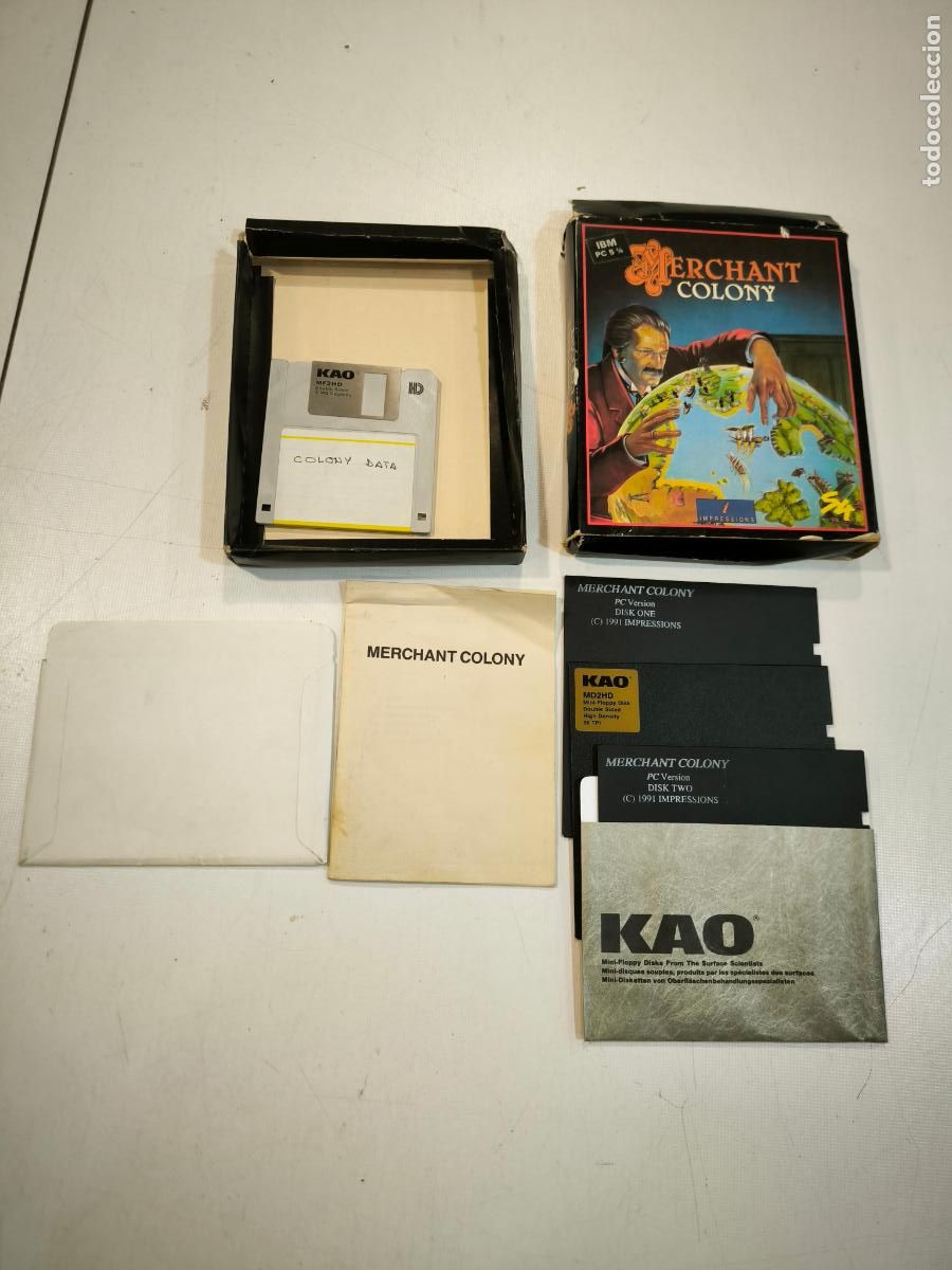 Videojuegos y Consolas: ibm pc 5 1/4 merchant colony