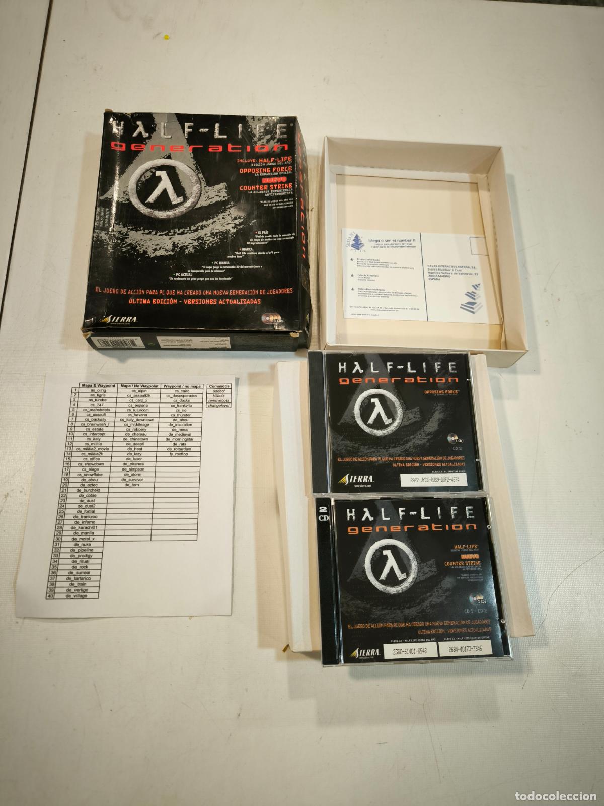 Videojuegos y Consolas: pc half-life generation en espa&ntilde;ol