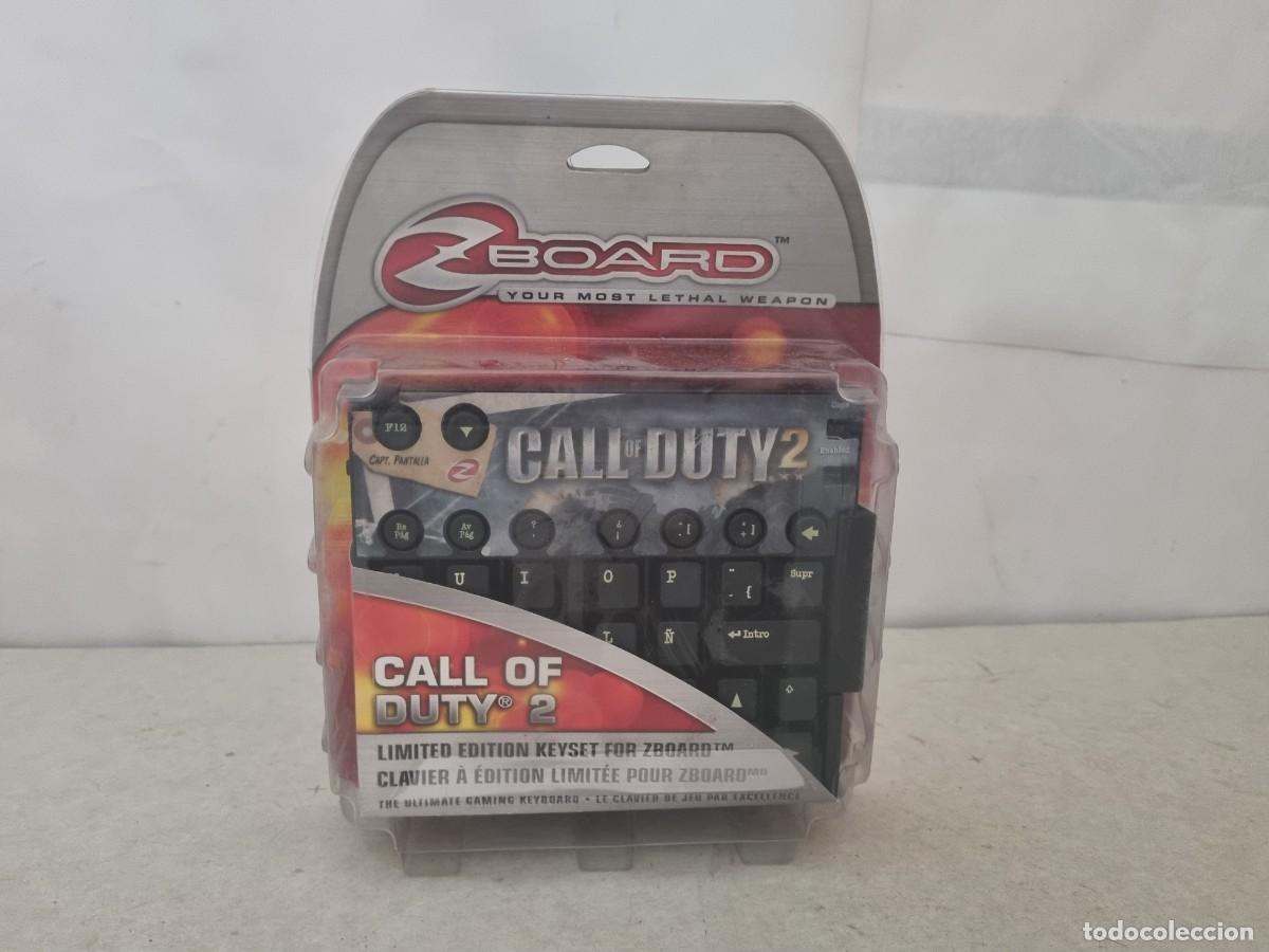 Videojuegos y Consolas: Complemento de teclado Zboard edici&oacute;n limitada Call of Duty 2 en su blister original nuevo sin abrir