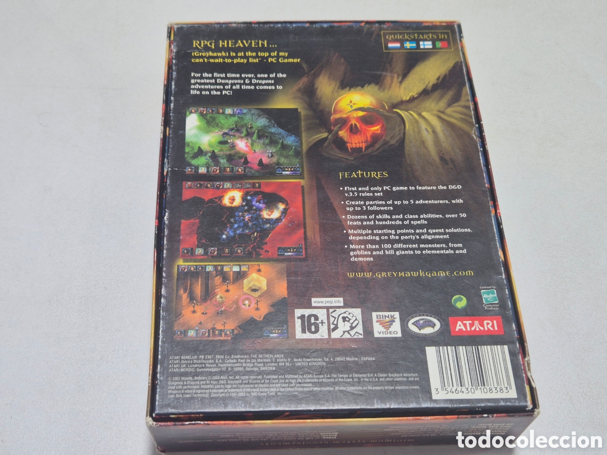 Videojuegos y consolas: Dungeons Dragons. The Temple Of Elemental Evil - Foto 2