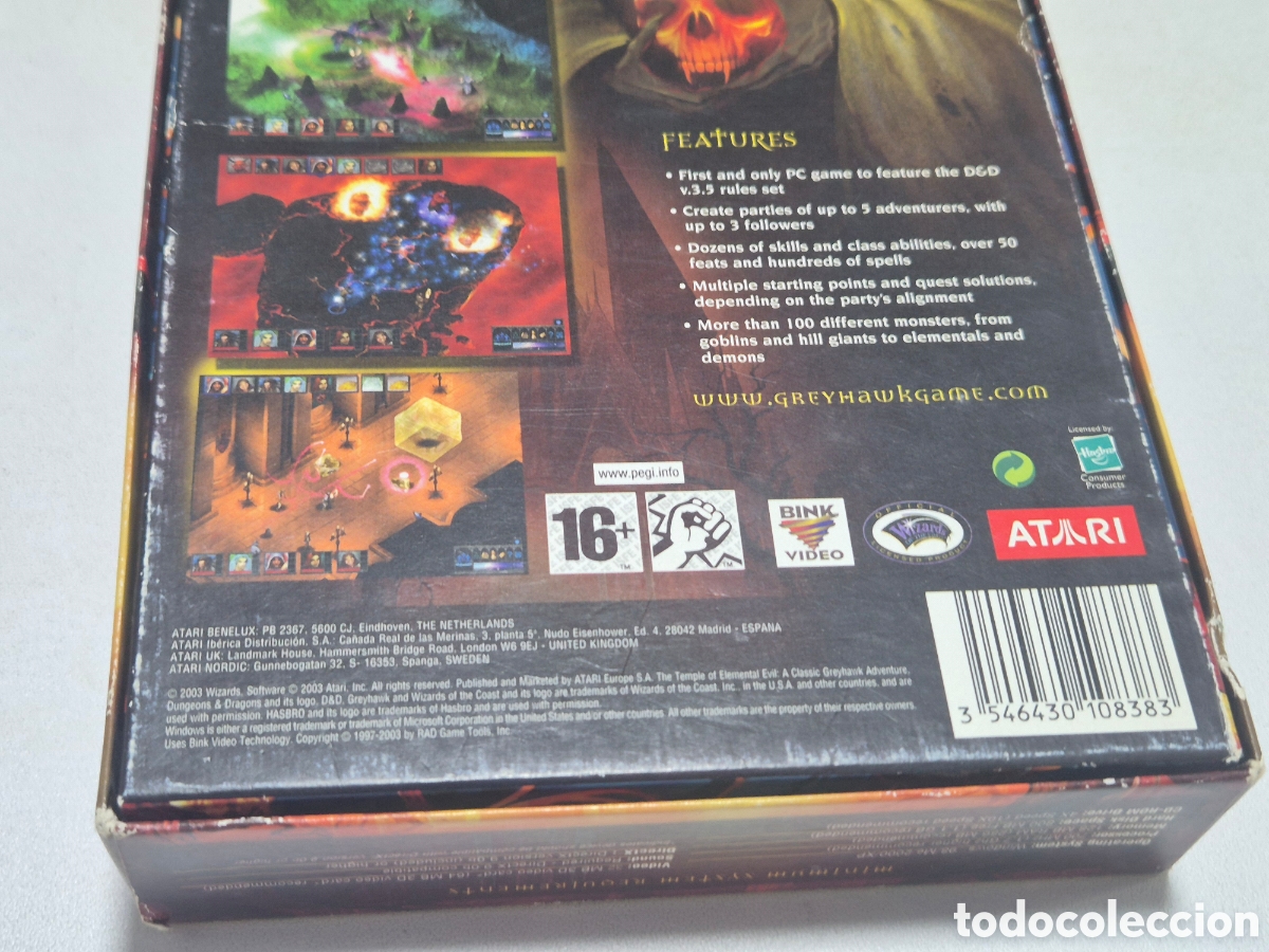 Videojuegos y consolas: Dungeons Dragons. The Temple Of Elemental Evil - Foto 4
