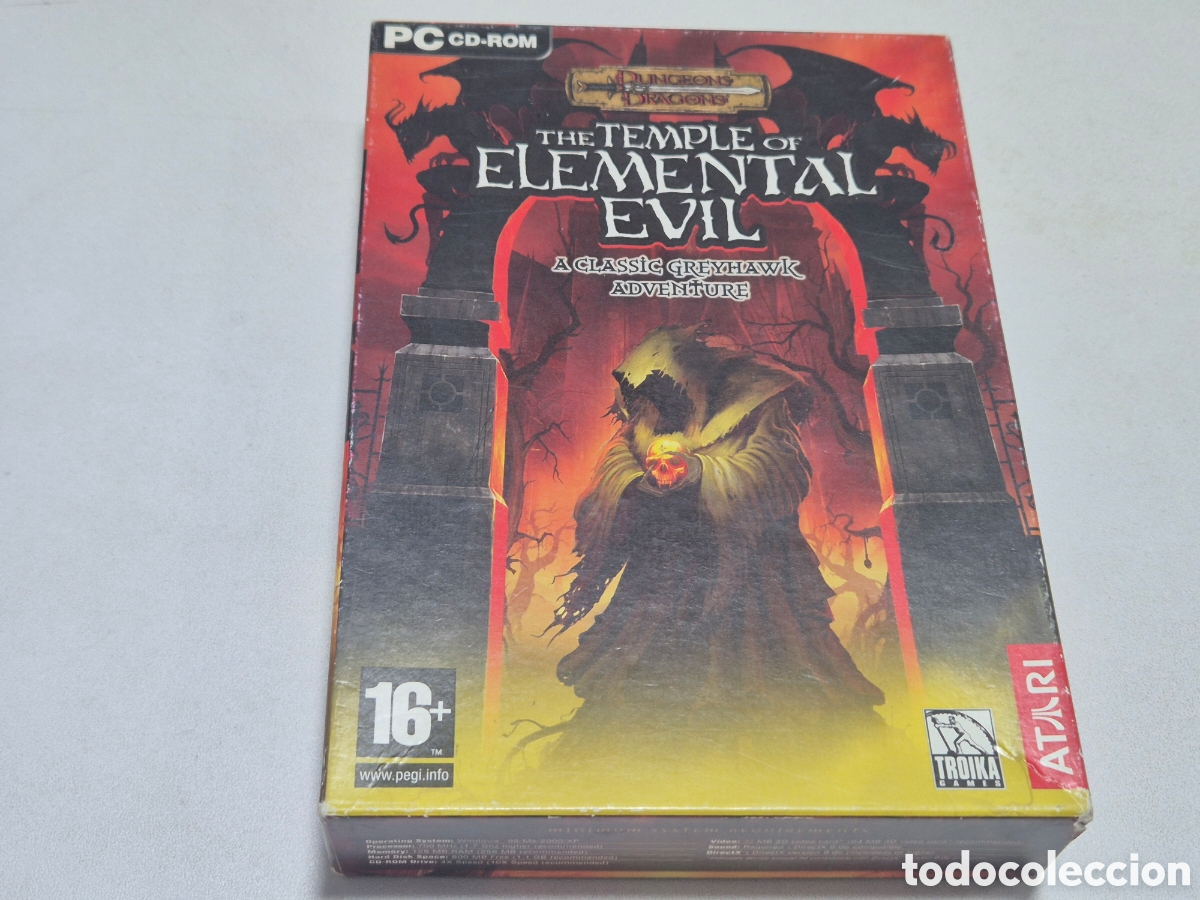 Videojuegos y Consolas: Dungeons Dragons. The Temple Of Elemental Evil
