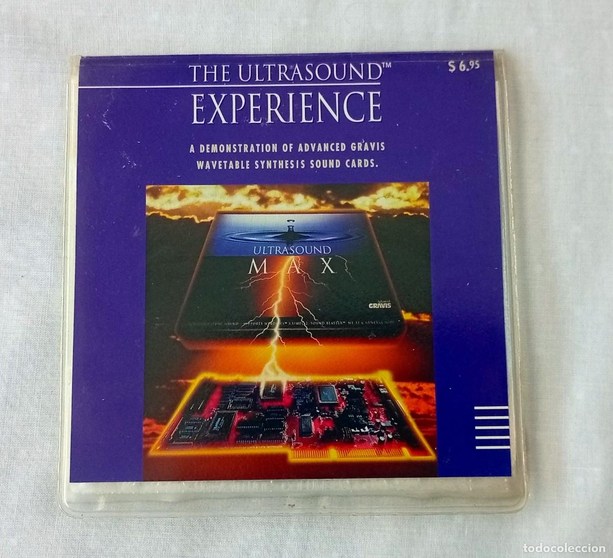 Videojuegos y Consolas: Gravis Ultrasound &ndash; The Ultrasound Experience CD Original &ndash; Raro &ndash; Demoscene / MOD / Hardware Retro