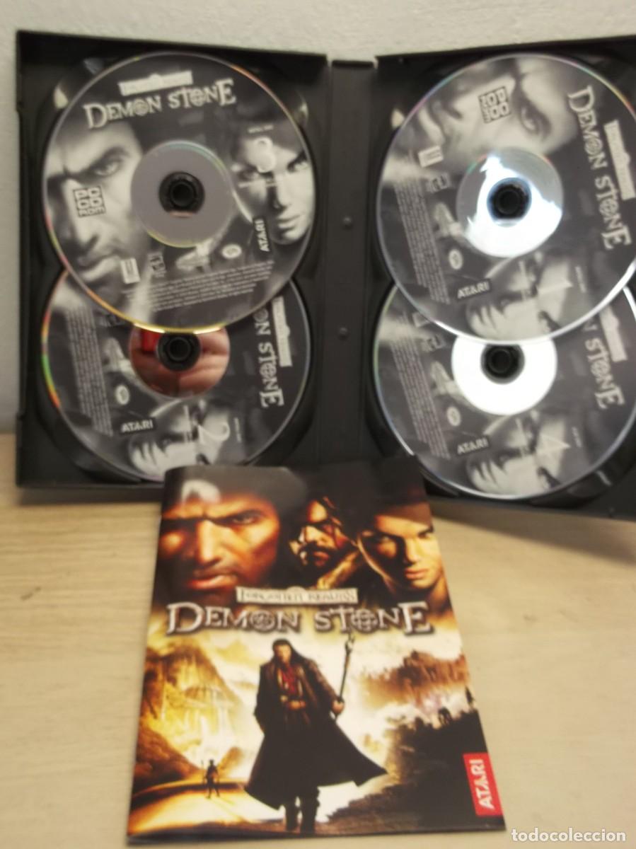 Videojuegos y consolas: Forgotten Realms: Demon Stone - juego 4 discos PC - Foto 2