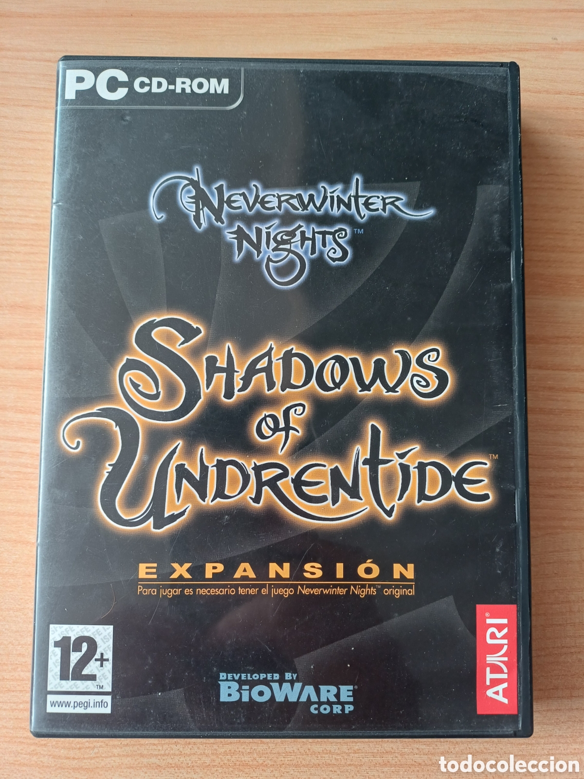 Videojuegos y Consolas: SHADOW OF UNDRENTIDE NEVERWINTER NIGHTS VIDEOJUEGO PC (FALTA 1 DISCO)