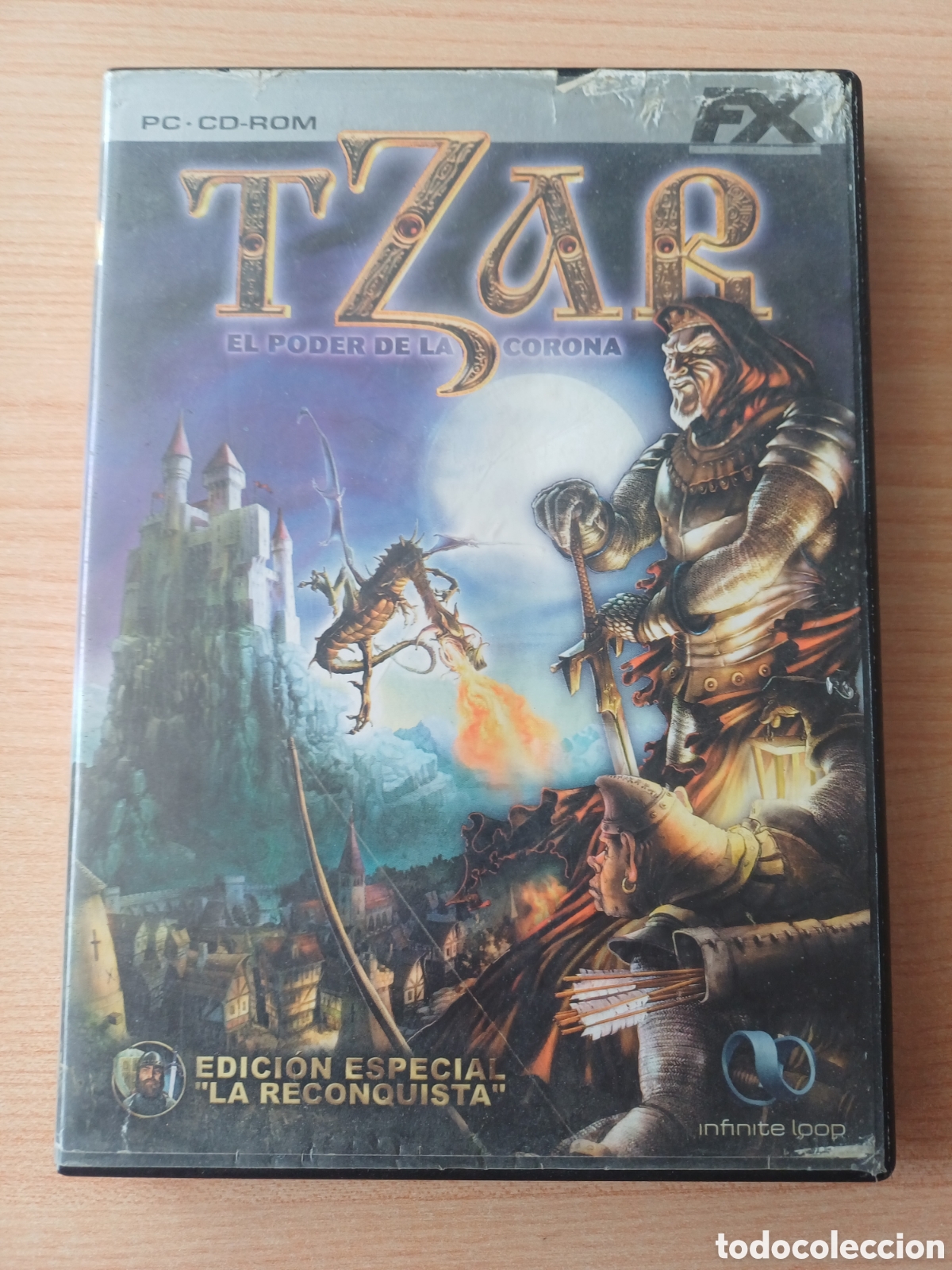 Videojuegos y Consolas: CAJA VACIA VIDEOJUEGO PC TZAR EL PODER DE LA CORONA