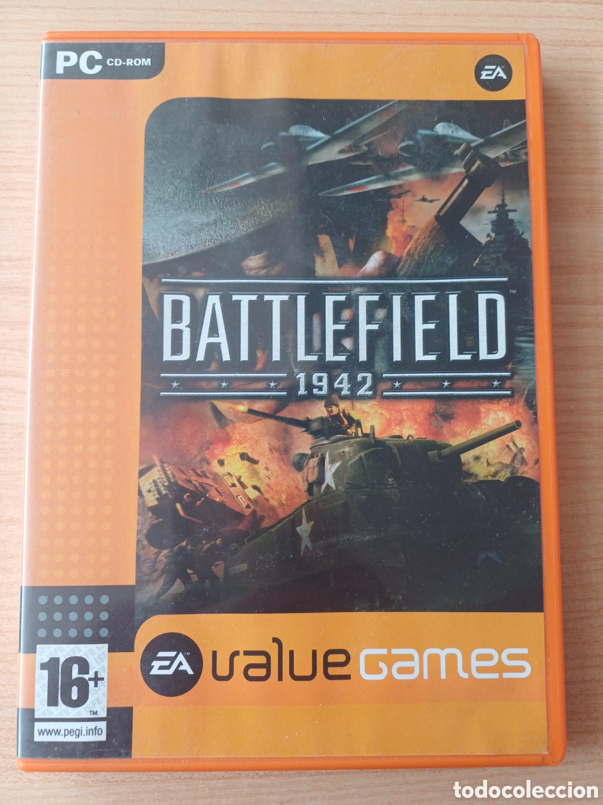 Videojuegos y Consolas: BATTLEFIELD 1942 VIDEOJUEGO PC SOLO DISCO 1