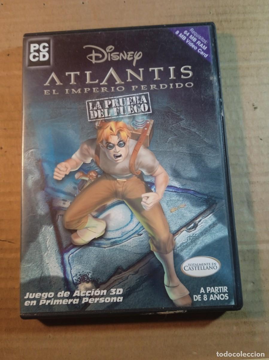 Videojuegos y Consolas: JUEGO PC ATLANTIS EL IMPERIO PERDIDO LA PRUEBA DE FUEGO