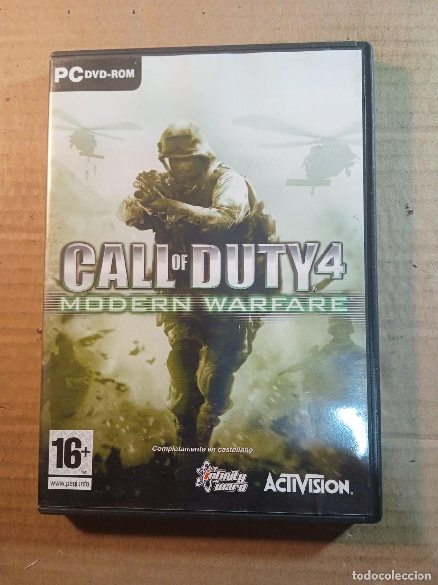 Videojuegos y Consolas: JUEGO PC CALL OF DUTY 4 MEDORN WARFARE
