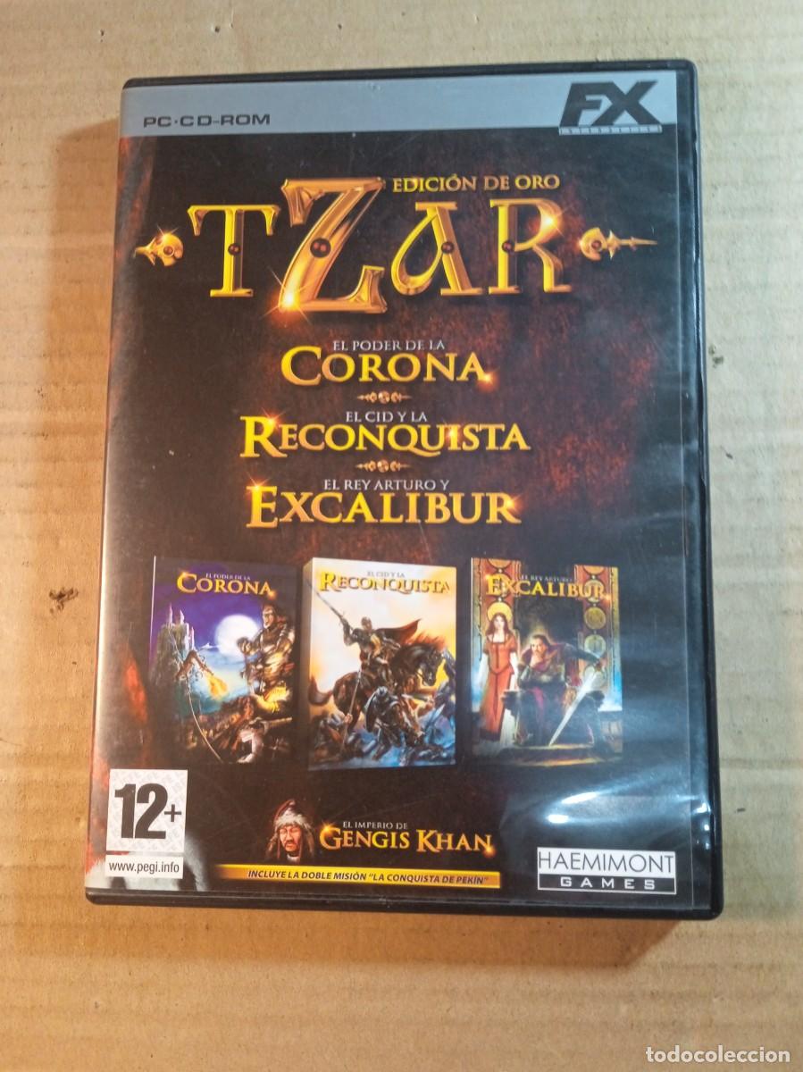 Videojogos e Consolas: JUEGO PC TZAR EL PODER DE LA CORONA - EL CID Y LA RECONQUISTA - EL REY ARTURO Y EXCALIBUR