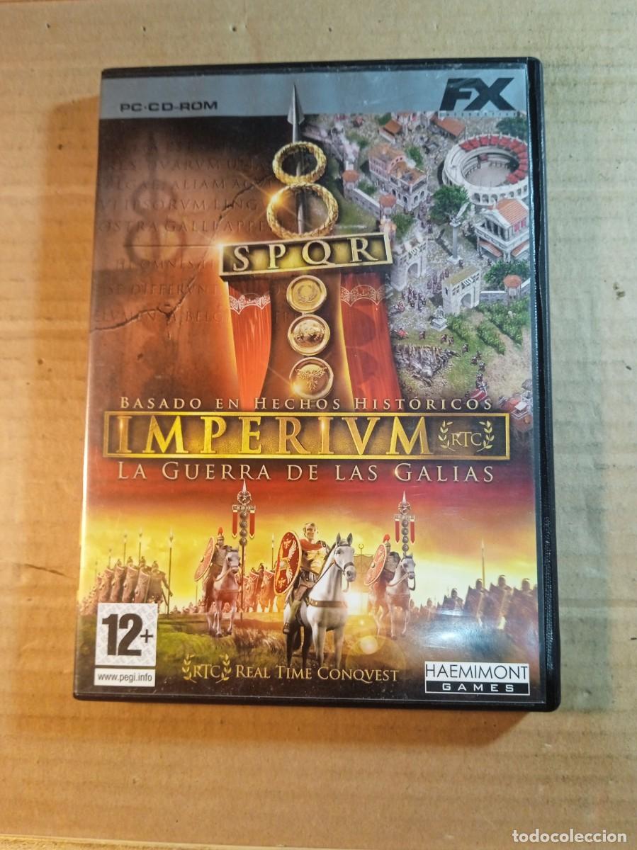 Videojuegos y Consolas: JUEGO PC IMPERIUM LA GUERRA DE LAS GALIAS