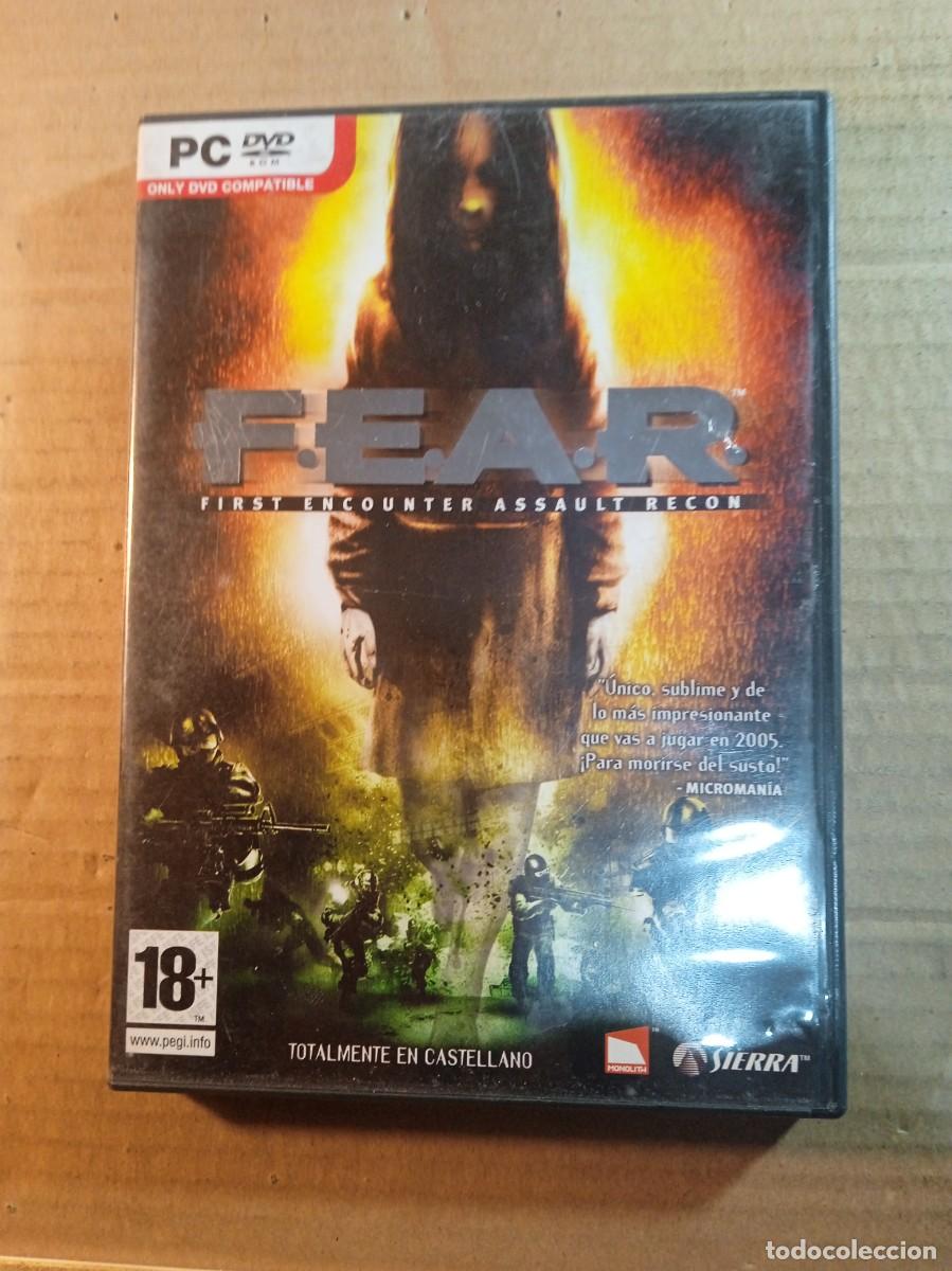 Videojuegos y Consolas: JUEGO PC F.E.A.R. RIRST ENCOUNTER ASSAULT RECON