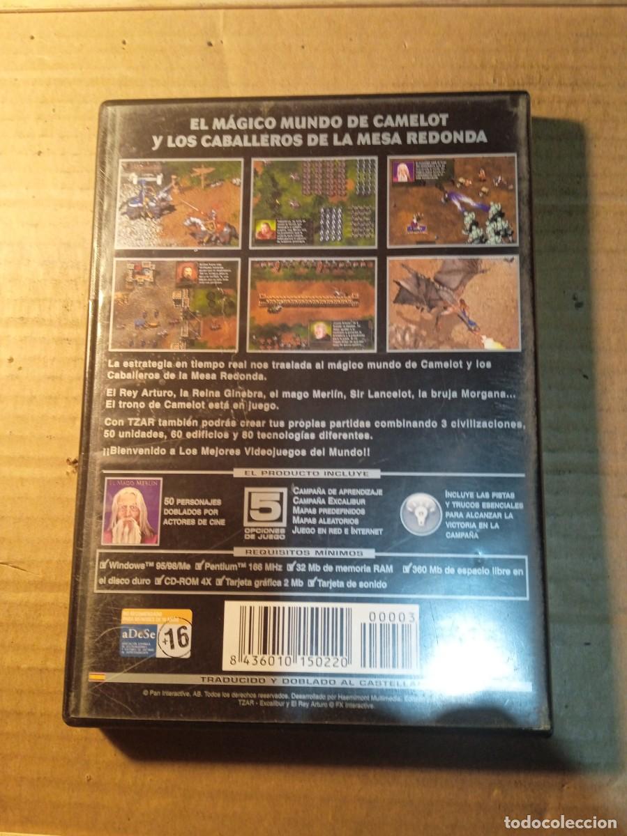 Videojuegos y consolas: JUEGO PC TZAR EXCALIBUR Y EL REY ARTURO - Foto 3