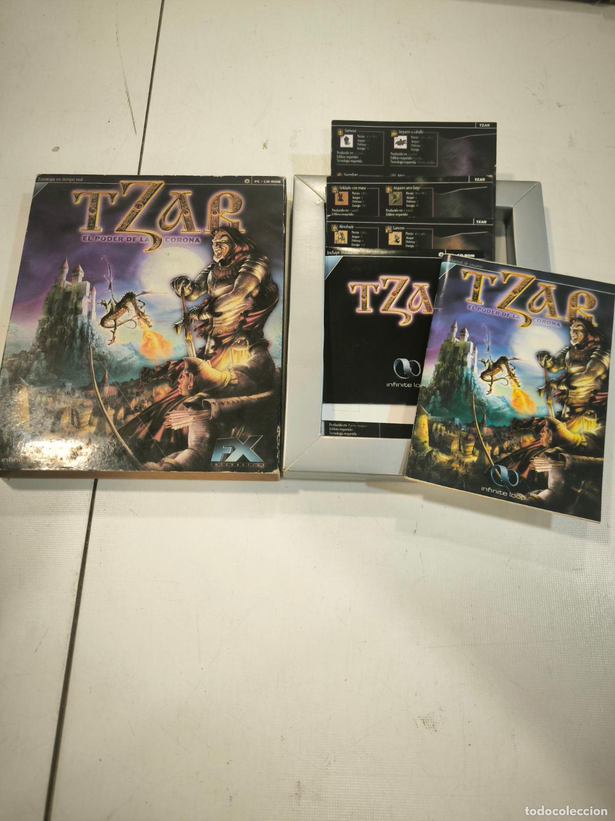 Videojuegos y Consolas: tzar el poder de la corona pc-cd rom