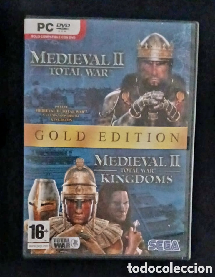 Videojuegos y Consolas: Juego PC: Medieval II Total War + Expansi&oacute;n Kingdoms (GOLD EDITION)
