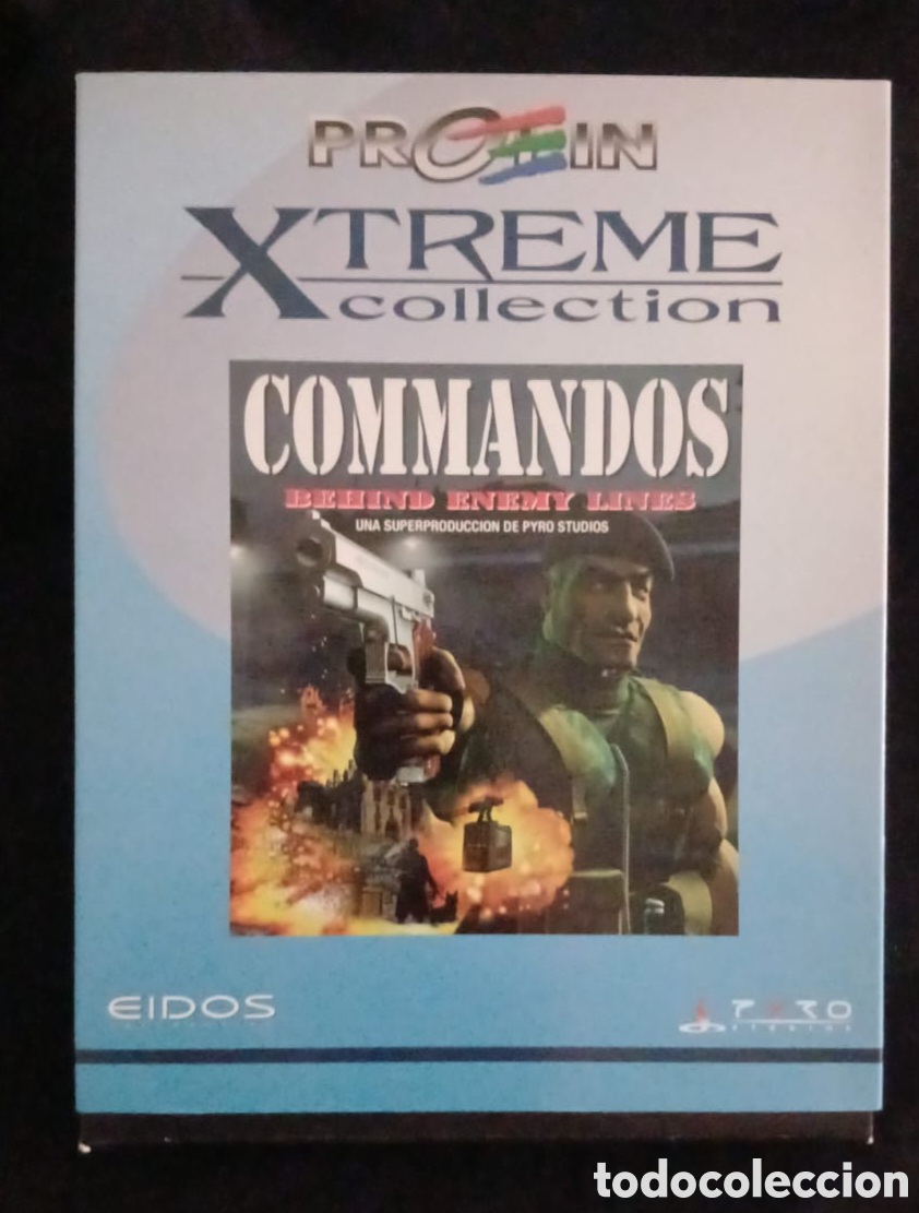 Videojuegos y Consolas: COMMANDOS BEHIND ENEMY LINES JUEGO de PC