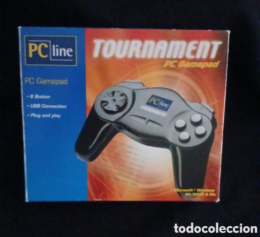 Videojuegos y consolas: MANDO RETRO PC LINE TOURNAMENT - Foto 1
