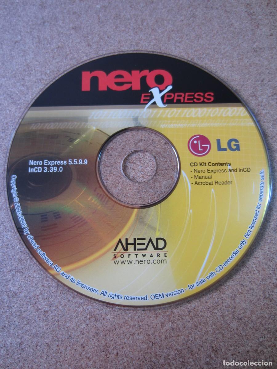 Videojuegos y Consolas: Disco CD Nero Express 5.5 para PC