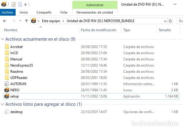 Videojuegos y consolas: Disco CD Nero Express 5.5 para PC - Foto 5