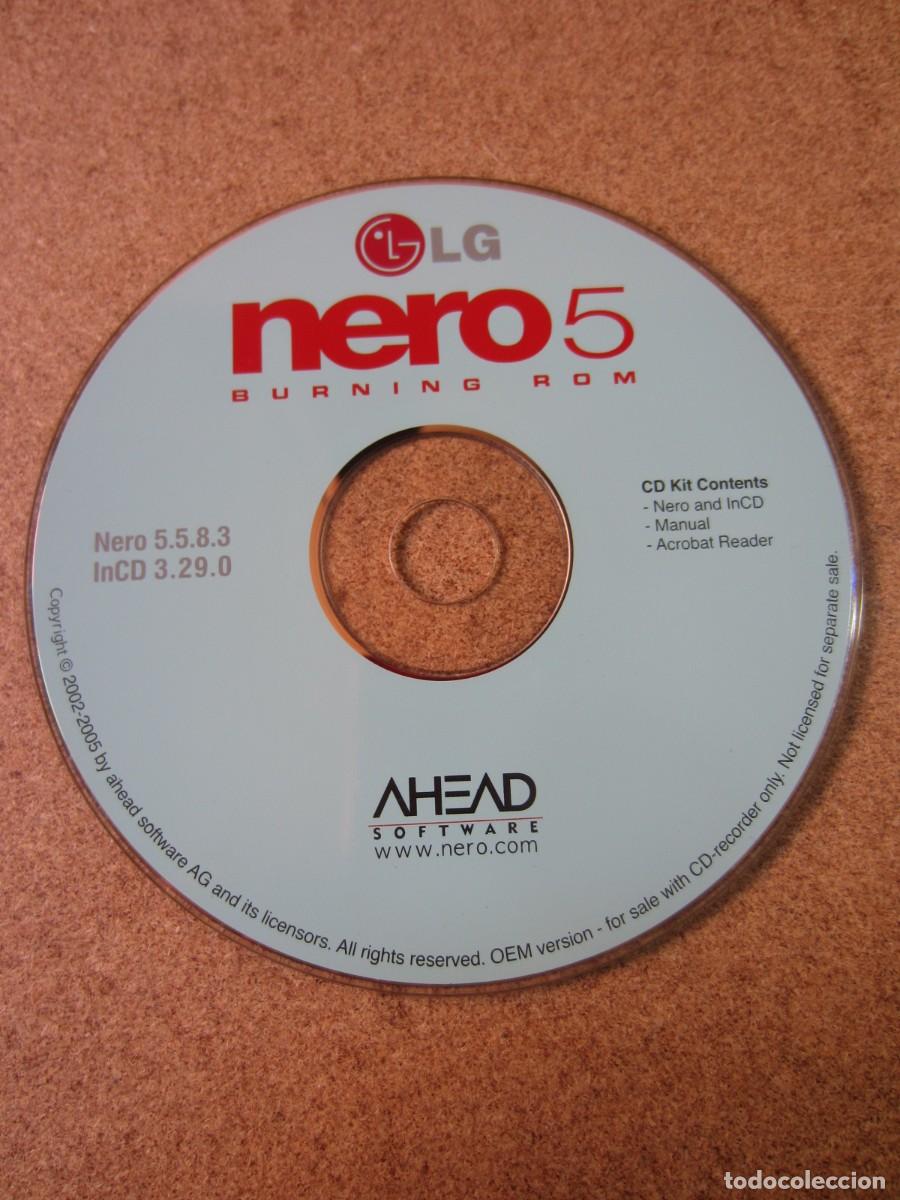 Videojuegos y Consolas: Disco CD Nero Burning Rom 5 para PC