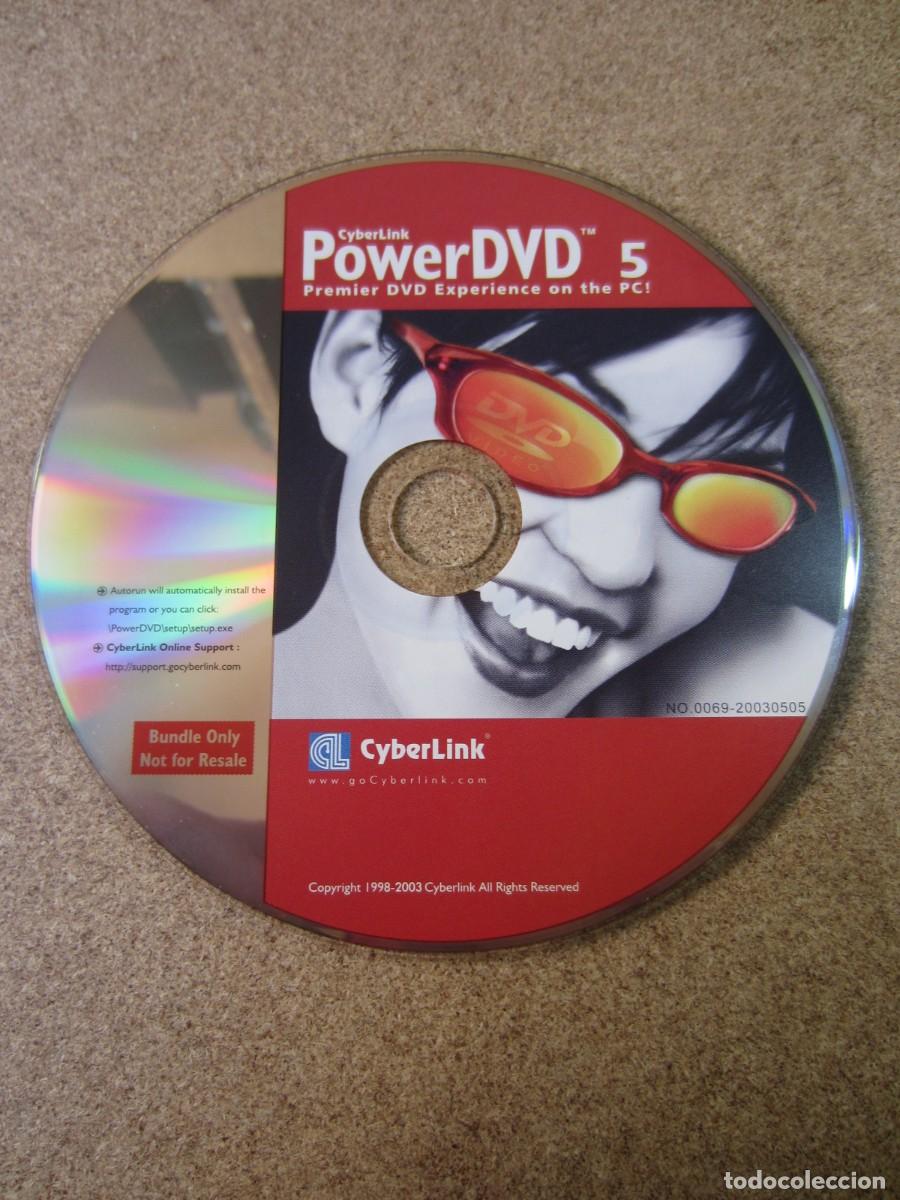 Videojuegos y consolas: Disco CD Cyberlink Power DVD 5 para PC - Foto 1