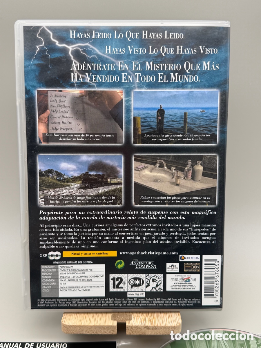 Videojuegos y consolas: Agatha Christie y no qued&oacute; ninguno PC - Foto 3