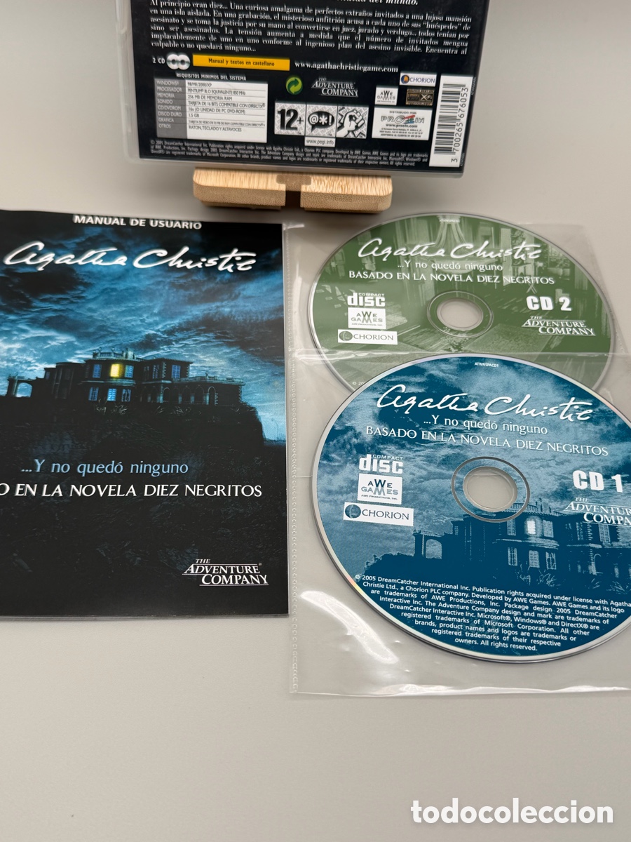 Videojuegos y consolas: Agatha Christie y no qued&oacute; ninguno PC - Foto 4