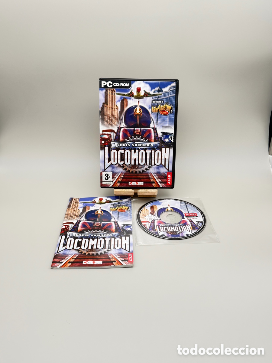 Videojuegos y Consolas: Chris Sawyer&rsquo;s Locomotion Atari PC