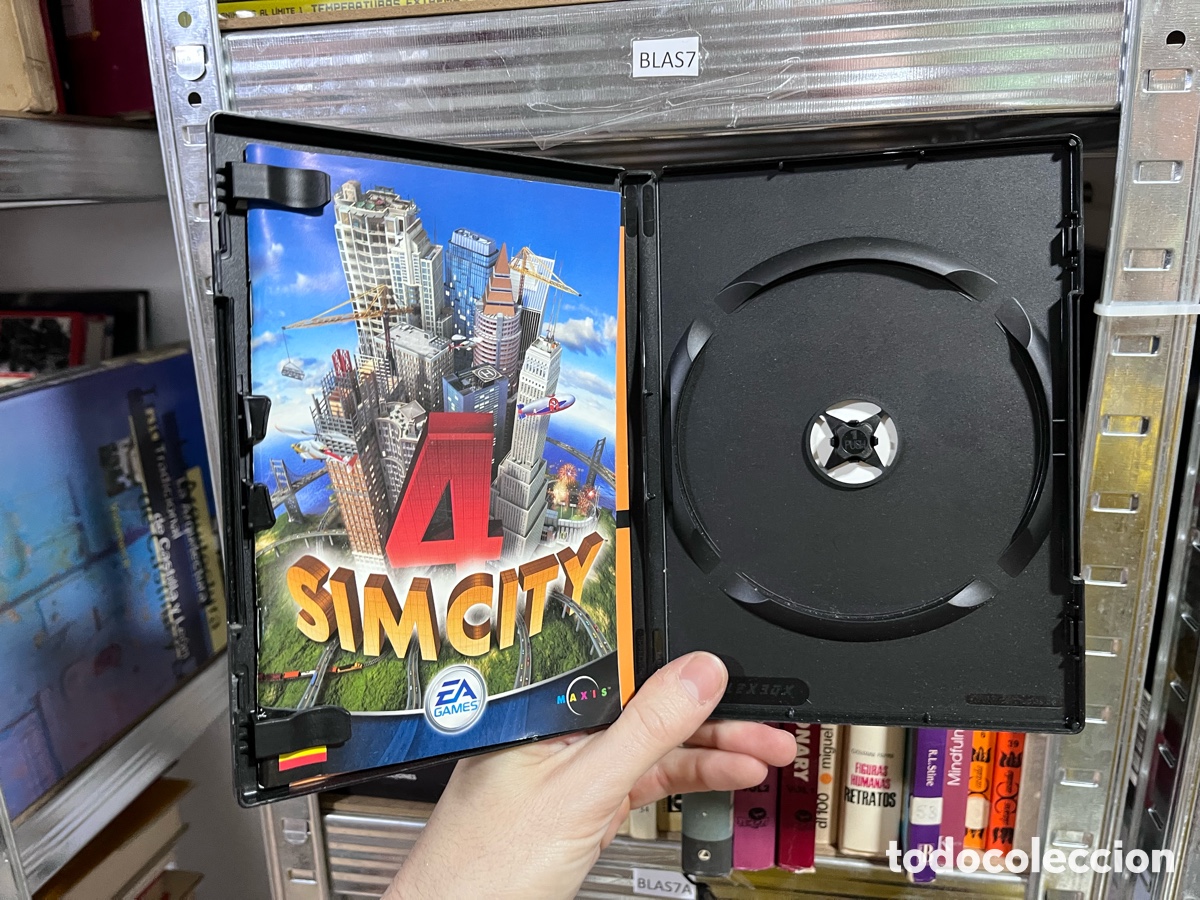 Videojuegos y Consolas: BLAS7 sil city 4 Paco solo car&aacute;tula y libro interior de instrucciones